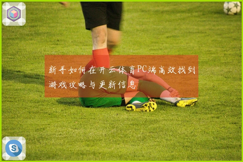 新手如何在开云体育PC端高效找到游戏攻略与更新信息